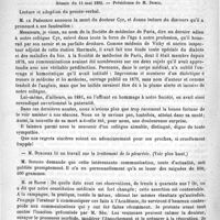0746 - Page 742 - Bibliothèque. L'encyclopédie scientifique des aide-mémoires, publiée sous la direction de H. Léauté... - Paris, Masson, 1892 / Académies et sociétés savantes. Société de médecine de Paris. Séance du 14 mai 1892