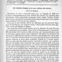 0749 - Page 745 - Comité de rédaction / Sommaire / Des résultats éloignés de la cure radicale des hernies, par L.-G Richelot