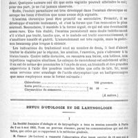 0764 - Page 760 - Hôpital Saint-Louis. - M. le Professeur Fournier. Les diabétides génitales (A suivre) / Revue d'otologie et de laryngologie