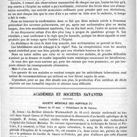 0782 - Page 778 - Les enfants tuberculeux à l'hôpital d'Ormesson / Académies et sociétés savantes. Société médicale des hôpitaux. Séance du 27 mai