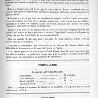0795 - Page 791 - Académies et sociétés savantes. Société de chirurgie. Séance du 1er juin 1892 / Formulaire. Liniment antinévralgique / Courrier. Faculté de médecine de Paris