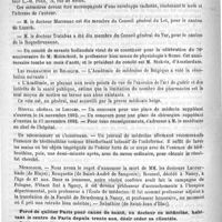 0880 - Page 876 - Courrier. Congrès de la tuberculose / Les pharmaciens en Belgique / Hôpital général de Limoges / Un désodorisant de l'iodoforme / Nécrologie [Lacourtiade (de Blaye) / Rouquette (de Saint-André de Sangonis) / Roussel / Sabathier (de Saint-Jean d'Illac)]