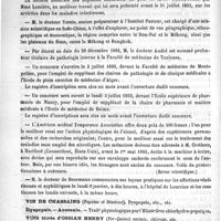 0012 - Page 12 - Essai de traitement direct de la tuberculose pulmonaire par les injections interstitielles de chlorure de zinc, par le Docteur Jules Comby... / Courrier