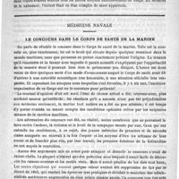0053 - Page 53 - Académies et sociétés savantes. Académie de médecine. Séance du 10 janvier 1893 / Médecine navale. Le concours dans le corps de santé de la marine