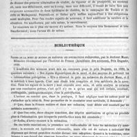 0056 - Page 56 - Médecine navale. Le concours dans le corps de santé de la marine / Bibliothèque. Signes de la mort et moyens de prévenir les inhumations précipitées, par le Docteur Maze..., prix Dugaste, 1890 / Le lait, par le Docteur Jules Rouvier (J.-B. Baillière, Paris, 1893)