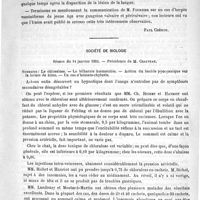 0079 - Page 79 - Académies et sociétés savantes. Société de dermatologie et de syphiligraphie. Séance du 12 janvier 1893 / Société de biologie. Séance du 14 janvier 1893