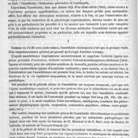 0136 - Page 136 - De l'anesthésie mixte par l'association du bromure d'éthyle et du chloroforme, par le Docteur Poitou-Duplessy