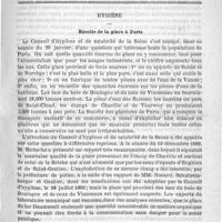 0157 - Page 157 - Sommaire / Hygiène. Récolte de la glace à Paris