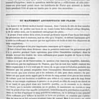 0159 - Page 159 - Hygiène. Récolte de la glace à Paris / Du maniement antiseptique des plaies