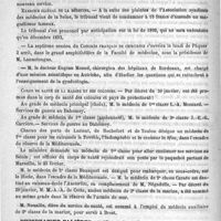 0180 - Page 180 - Courrier / Exercice illégal de la médecine / Corps de santé de la marine et des colonies