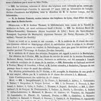 0204 - Page 204 - Courrier / Nécrologie [Thomas / Morel (de Villiers-Tournelle) / Cazeneuve (de Lille) / Buret (de Saint-Heand) / Bousquet, Lagrange (de Mustapha) / Alphonse Davame (de Paris) / Heymann (de Versailles) / Vincent (de Gentilly)] / Corps de santé de la marine et des colonies