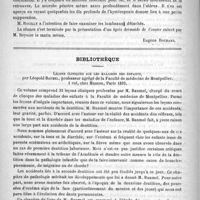 0250 - Page 250 - Académies et sociétés savantes. Société de chirurgie. Séance du 15 février 1893 / Bibliothèque. Leçons cliniques sur les maladies des enfants, par Léopold Baumel..., chez Masson, Paris, 1893