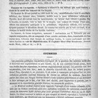 0348 - Page 348 - Revue de la presse étrangère. Chirurgie. Incarcération de la vésicule biliaire dans une hernie épigastrique (Correspondenzbl. f. schw. Aerz., 1893, n° 2) / Tumeur de l'os hoïde (Deutsch mediz Woch., 1892, n° 38) / Courrier / Corps de santé de la marine et des colonies