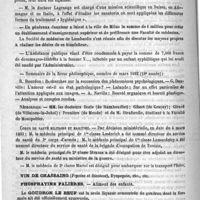 0360 - Page 360 - Courrier / Laïcisation des hôpitaux de Marseille / Nécrologie [Doris (de Rambouillet) / Gibert (de Graçay) / Girard (de Villaines-la-Juhel) / Prunière (de Mende) / M. Straforello] / Corps de santé militaire et maritime