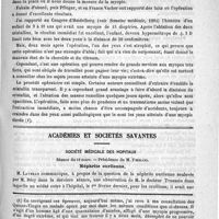 0363 - Page 363 - Etude clinique et thérapeutique de la myopie, par M. Valude (Suite) / Académies et sociétés savantes. Société médicale des hôpitaux. Séance du 10 mars