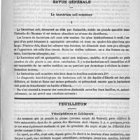 0385 - Page 385 - Sommaire / Revue générale. Le bactérium coli commune / Feuilleton. Vélocipédistes et coltineurs