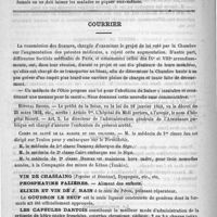 0408 - Page 408 - Académies et sociétés savantes. Société de thérapeutique. Séance du 8 mars 1893 / Courrier / Hôpital Ricord / Corps de santé de la marine et des colonies