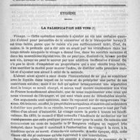 0445 - Page 445 - Sommaire / Hygiène. La falsification des vins