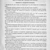 0451 - Page 451 - Académies et sociétés savantes. Académie de médecine. Séance du 28 mars 1893
