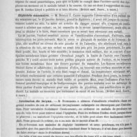 0472 - Page 472 - Revue de la presse étrangère. Médecine. Kyste du pancréas ou épanchement dans l'arrière-cavité des épiploons (British med journ., nov. 1892) (British med. Journ., 4 mars) / Diphtérie mammaire (British med journ., 4 mars) / Intubation du larynx (Société de médecine interne de Berlin) / Néphrite du choléra (Centralblath für Klin. Med. 1892, n° 50)