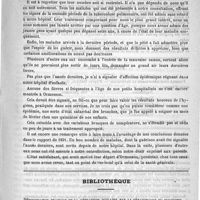0479 - Page 479 - Rapport médical sur l'hôpital d'Ormesson pour l'année 1892. Lu au comité médical des enfants tuberculeux, par le Docteur Léon Derecq / Bibliothèque. Détermination pratique de la réfraction oculaire par la kératoscopie ou skiascopie. - Application à l'examen des conscrits, par le Docteur Billot... A la Société d'éditions scientifiques, à Paris...