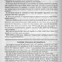 0508 - Page 508 - Sur la séance annuelle de l'association générale des médecins de France / Congrès français de chirurgie