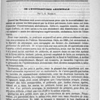 0541 - Page 541 - Sommaire / De l'hystérectomie abdominale, par L.-G. Richelot