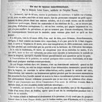 0553 - Page 553 - Sommaire / Un cas de typhus exanthématique, par le Docteur Jules Comby...