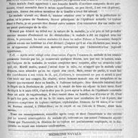 0555 - Page 555 - Un cas de typhus exanthématique, par le Docteur Jules Comby... / Médecine navale. Le repos de la nuit dans la profession maritime