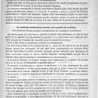 0559 - Page 559 - Médecine navale. Le repos de la nuit dans la profession maritime / Le testicule tuberculeux devant les conseils de révision, par le Docteur Notta...