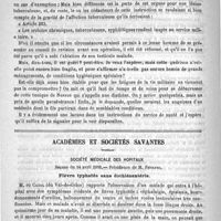 0560 - Page 560 - Le testicule tuberculeux devant les conseils de révision, par le Docteur Notta... / Académies et sociétés savantes. Société médicale des hôpitaux. Séance du 14 avril 1893