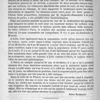 0626 - Page 626 - Bulletin. Le typhus exanthématique [Jules Rochard] / La patente des médecins