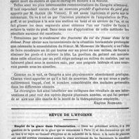 0630 - Page 630 - Vingt-deuxième congrès de la société allemande de chirurgie, tenu à Berlin du 12 au 15 avril 1893 (Suite et fin) [Eugène Rochard] / Revue de l'hygiène. Emploi de la glace dans l'alimentation