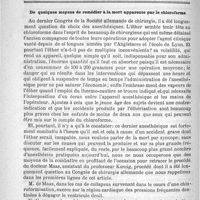 0686 - Page 686 - Bulletin. Le cacao van Houten / De quelques moyens de remédier à la mort apparente par le chloroforme