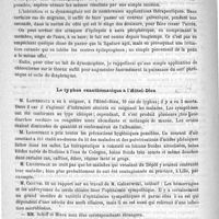 0704 - Page 704 - Académies et sociétés savantes. Académie de médecine. Séance du 16 mai 1893 / Société de biologie. Séance du 13 mai 1893