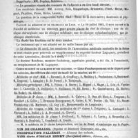 0720 - Page 720 - Courrier. Faculté de médecine de Paris / Faculté de médecine et de pharmacie de Lyon / Corps de santé de la marine et des colonies