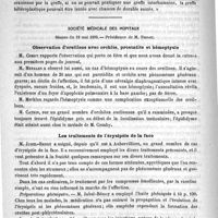 0732 - Page 732 - Académies et sociétés savantes. Académie de médecine. Séance du 25 mai 1893 / Société médicale des hôpitaux. Séance du 19 mai 1893