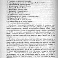 0736 - Page 736 - Courrier. Congrès annuel des médecins aliénistes français / Congrès international de médecine de Rome / Nécrologie [Le Comte, de Vitteaux (Côte-d'Or) / Ovize, de Cours (Rhône) / Mac Gavin / Portefaix (de Paris) / Cambassède, du Vigan (Gard) / Robert (de Bordeaux) / Valin (Paul), de Fécamp / Dupinet, de Payzac (Dordogne) / Le Comte (de Vitteaux) / Vincent (de Guéret)]