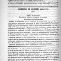 0740 - Page 740 - L'épidémie de grippe, par H. Richardière... / Académies et sociétés savantes. Société de chirurgie. Séance du 24 mai 1893 / Feuilleton. Les nains du cirque-d'été. - Tatouage et Autopsie