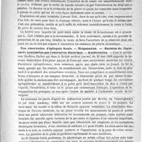 0779 - Page 779 - Revue de la presse anglaise. Chirurgie / Une observation d'épilepsie focale. - Trépanation. - Excision du foyer après localisation par l'excitation électrique. - Amélioration