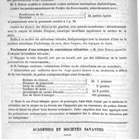 0782 - Page 782 - Thérapeutique formulée. Traitement externe de la diphtérie / Traitement d'une attaque de convulsions infantiles / Académies et sociétés savantes. Société de chirurgie. Séance du 31 mai 1893