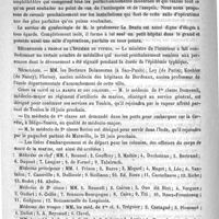 0796 - Page 796 - Courrier / Récompenses à propos de l'épidémie de typhus / Nécrologie [Delansorne (à Sao-Paulo) / Ley (de Paris) / Koehler (de Nancy) / Flornoy] / Corps de santé de la marine et des colonies
