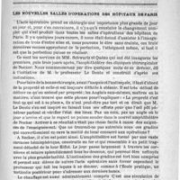 0797 - Page 797 - Sommaire / Les nouvelles salles d'opérations des hôpitaux de Paris