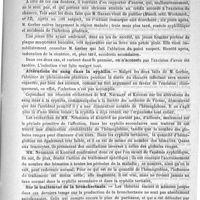 0817 - Page 817 - Revue de la presse étrangère. Médecine. Excision du chancre induré / Altération du sang dans la syphilis / Sur le traitement de la bronchectasie (Brit. Méd. Journ., 3 juin)