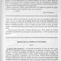 0861 - Page 861 - Hygiène. Exercices physiques, gymnastique et sport (A suivre) [Jules Rochard] / Revue de la presse de province. La myocardite chronique