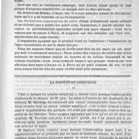 0889 - Page 889 - Dermatoses suppuratives. Impétigo. - Ecthyma. - Rupia. - Furoncle. - Anthrax. - Sycosis. - Kérion. - Bouton de Biskra, par M. le Docteur Tenesson... (Suite et fin) / La société de chirurgie