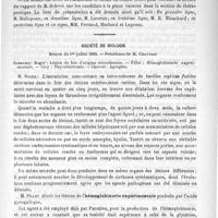 0037 - Page 33 - Académies et sociétés savantes. Académie de médecine. Séance du 4 juillet 1893 / Société de biologie. Séance du 1er juillet 1893
