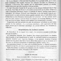 0060 - Page 56 - Académies et sociétés savantes. Société médicale des hôpitaux. Séance du 7 juillet 1893 / Société de biologie. Séance du 8 juillet 1893
