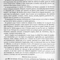 0074 - Page 70 - Bibliothèque. La rougeole, par le Docteur H. Barbier... / Médecine légale militaire, par MM. les Docteurs Du Cazal et Catrin... - G. Masson, Paris, 1893