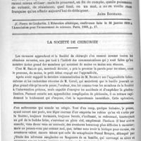 0084 - Page 80 - Hygiène. Exercices physiques, gymnastique et sport (fin) [Jules Rochard] / La société de chirurgie / Feuilleton. La médecine hors du temple